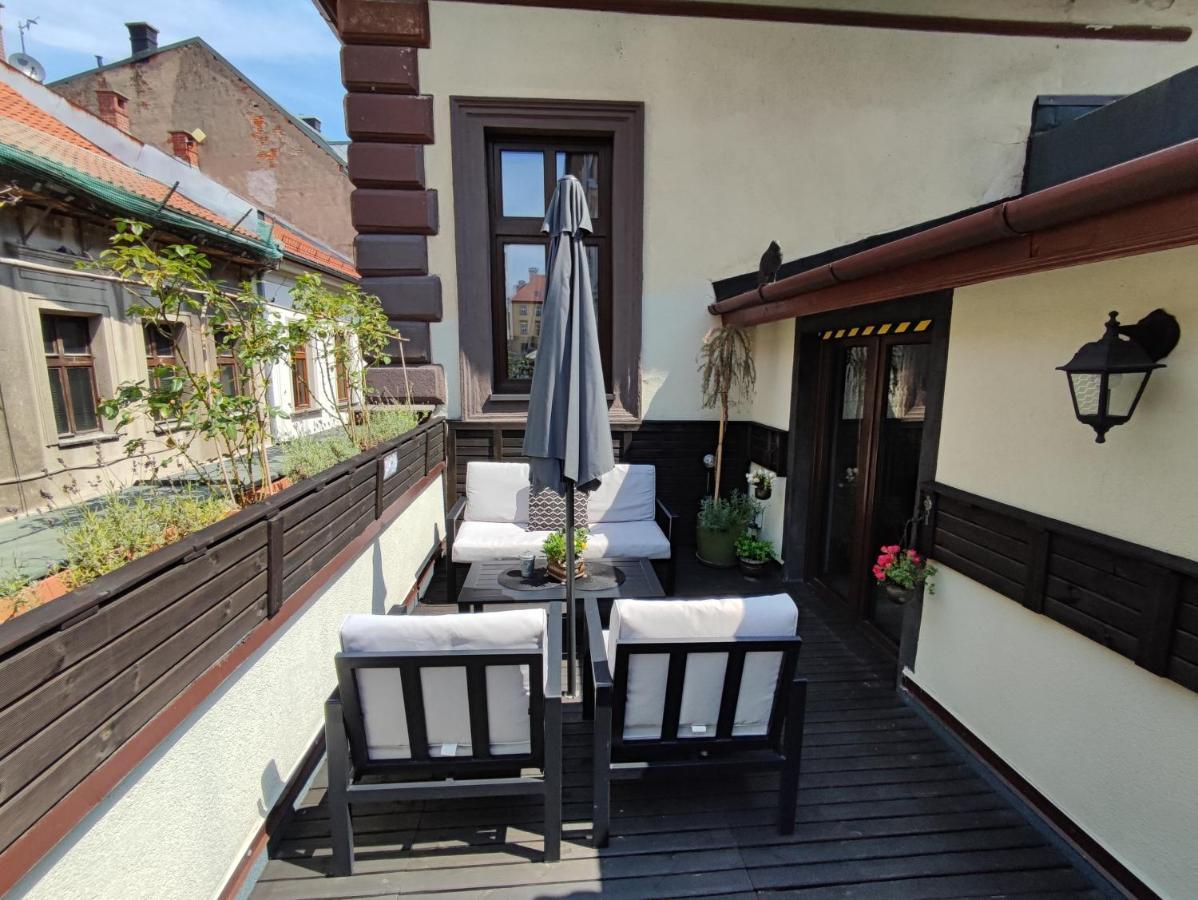 Apartament Podcienie Z Tarasem Bielsko-Biala Old Town Exterior foto